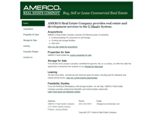 Tablet Screenshot of amercorealestate.com